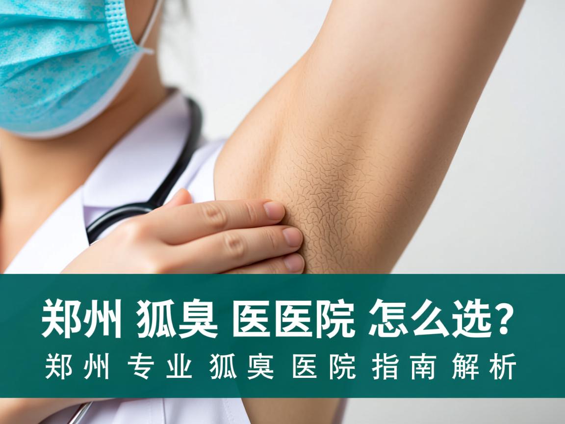 郑州狐臭医院怎么选？郑州专业狐臭医院指南解析