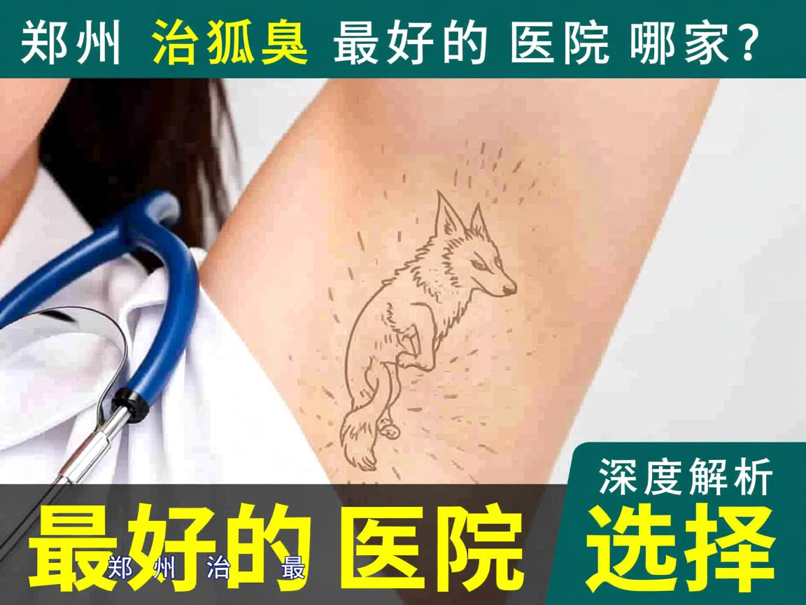 郑州治狐臭最好的医院哪家？深度解析郑州治狐臭最好的医院选择