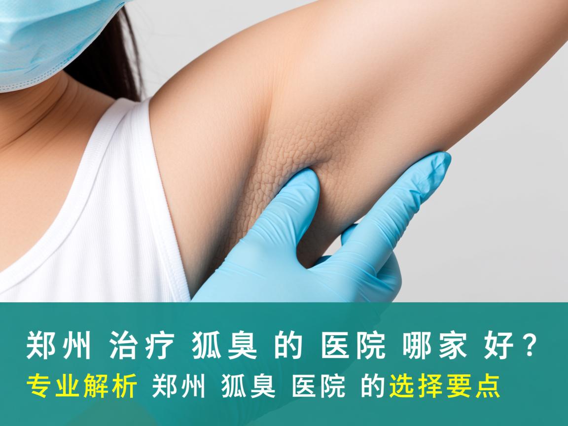 郑州治疗狐臭的医院哪家好？专业解析郑州狐臭医院的选择要点