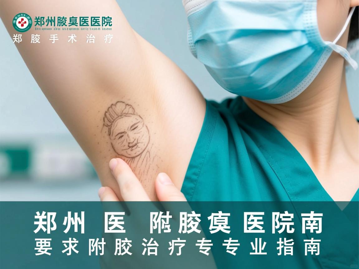 郑州腋臭手术治疗医院，郑州附医腋臭医院的腋臭治疗专业指南