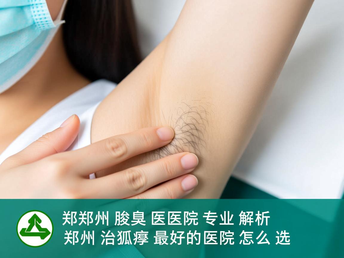 郑州腋臭医院专业解析，郑州治狐臭最好的医院怎么选