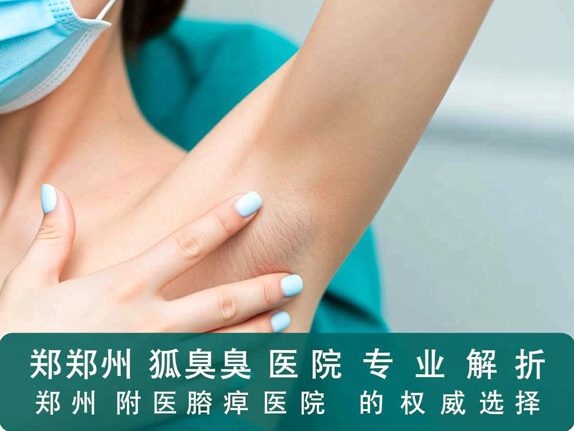 郑州狐臭医院专业解析，郑州附医腋臭医院的权威选择