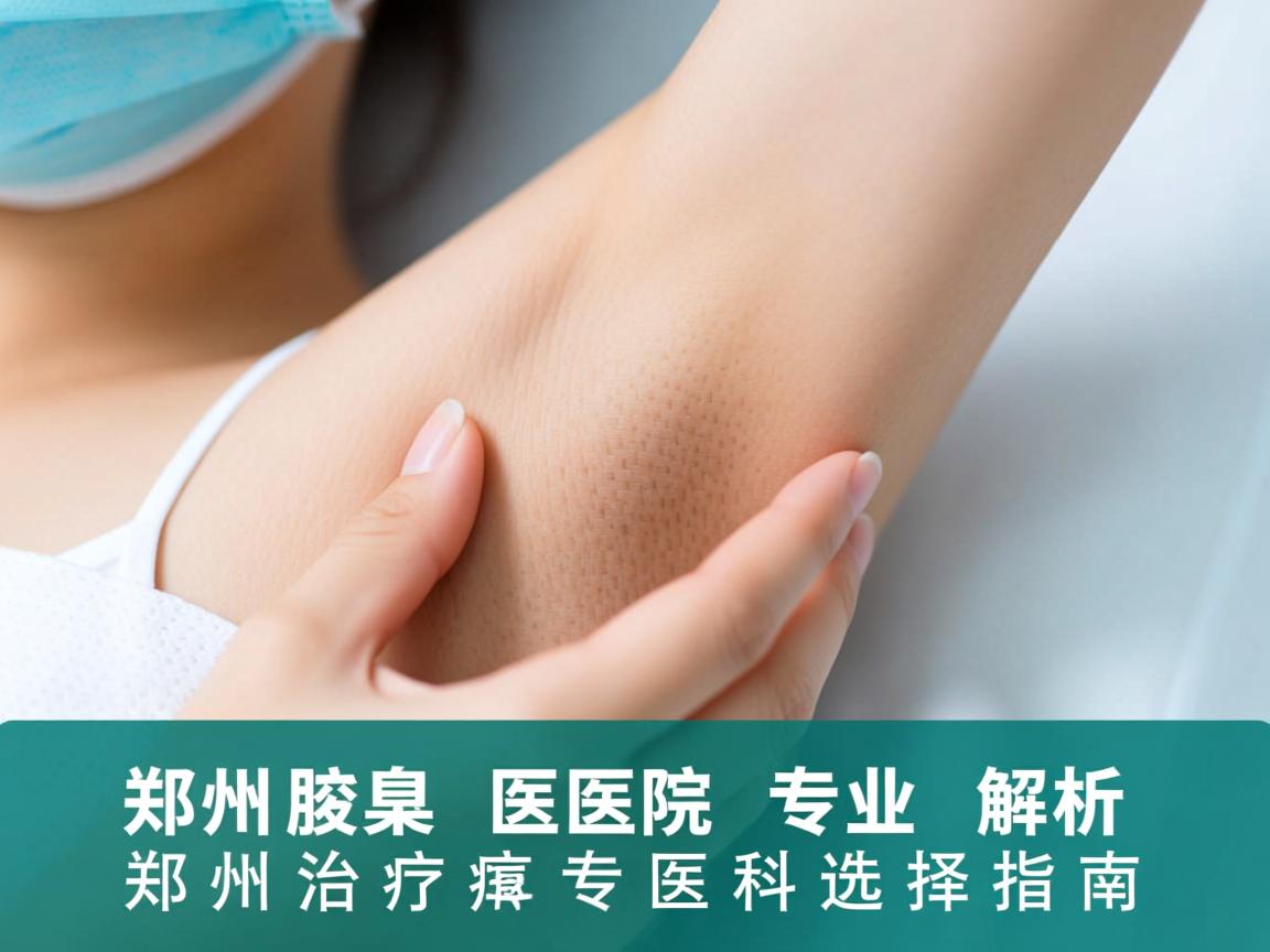 郑州腋臭医院专业解析,郑州治疗腋臭的专科医院选择指南 郑州腋臭医院专业解析,郑州治疗腋臭的专科医院选择指南