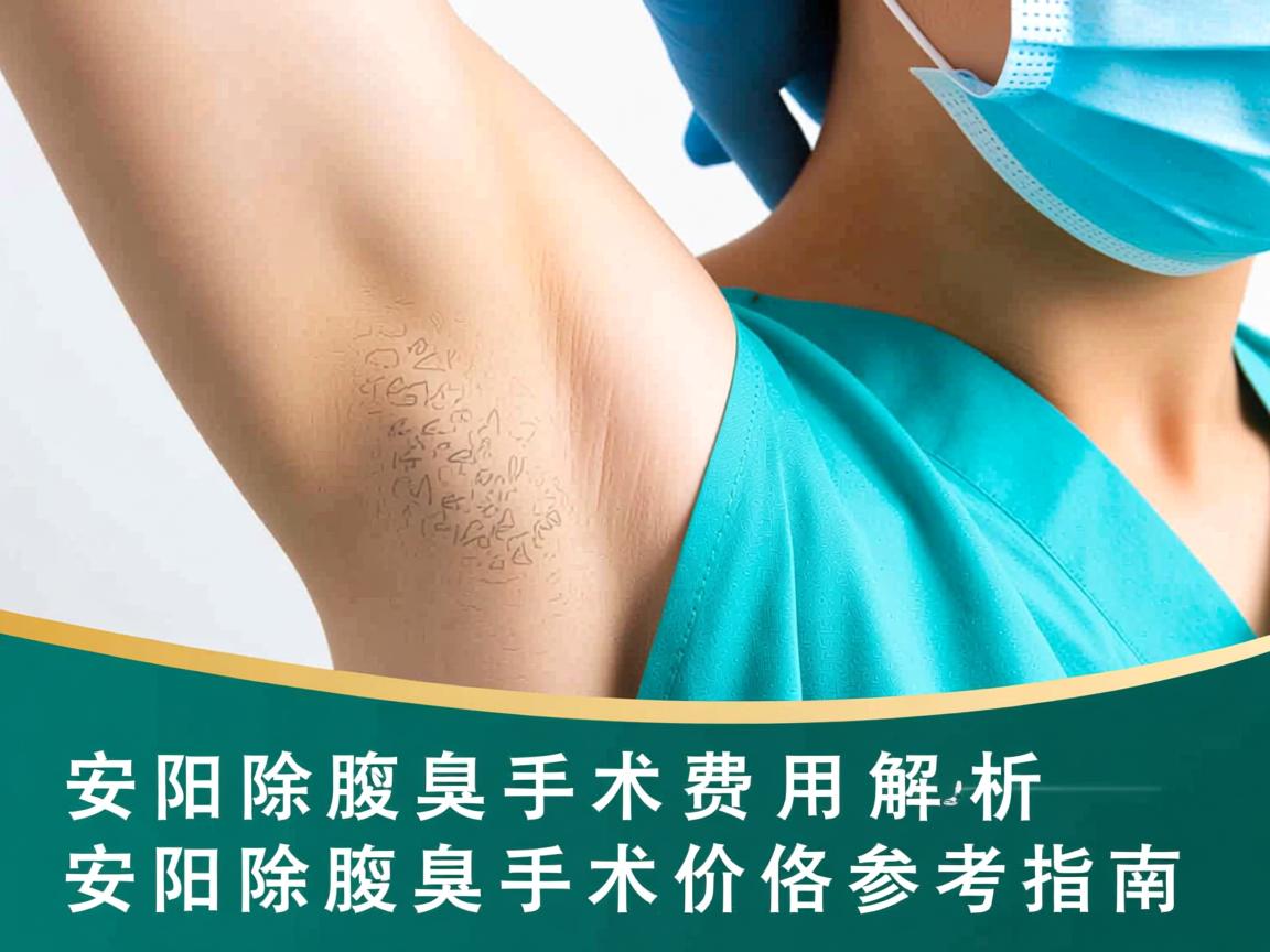 安阳除腋臭手术费用解析,安阳除腋臭手术价格参考指南 安阳除腋臭手术费用解析,安阳除腋臭手术价格参考指南