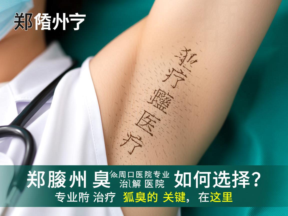郑州附医腋臭医院解析,周口专业治疗狐臭的医院如何选择?专业治疗狐臭的关键在这里 郑州附医腋臭医院解析,周口专业治疗狐臭的医院如何选择?专业治疗狐臭的关键在这里