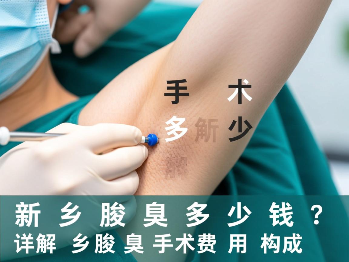 新乡腋臭手术多少钱?详解新乡腋臭手术费用构成 新乡腋臭手术多少钱?详解新乡腋臭手术费用构成