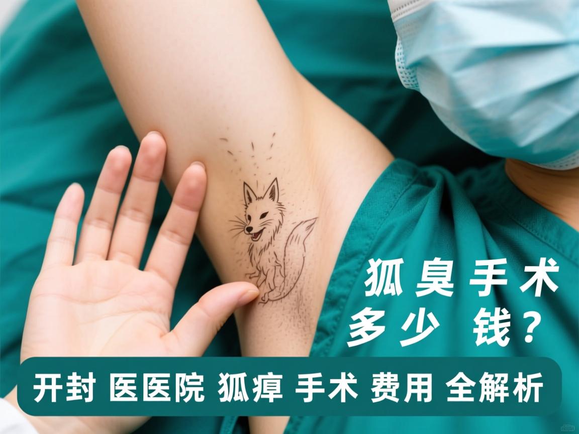 狐臭手术多少钱?开封医院狐臭手术费用全解析 狐臭手术多少钱?开封医院狐臭手术费用全解析