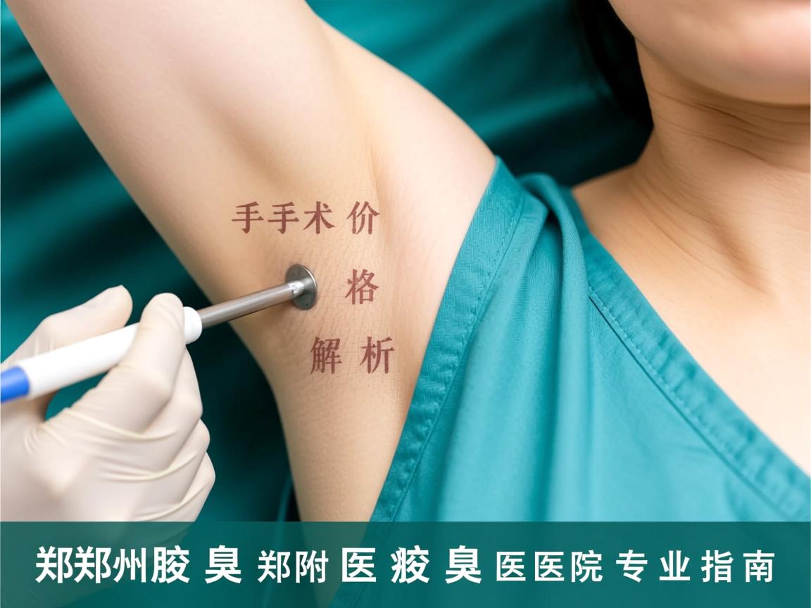 郑州腋臭手术价格解析，郑州附医腋臭医院专业指南