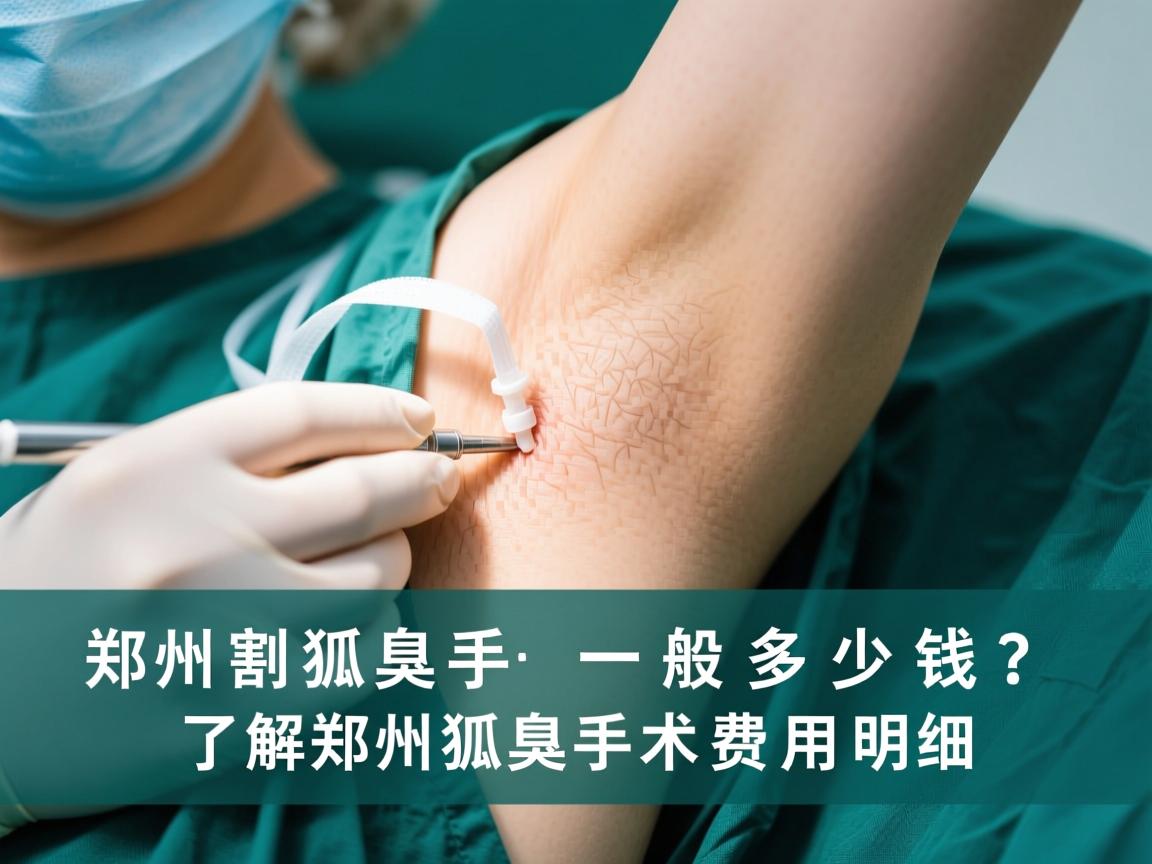 郑州割狐臭手术一般多少钱?了解郑州狐臭手术费用明细 郑州割狐臭手术一般多少钱?了解郑州狐臭手术费用明细