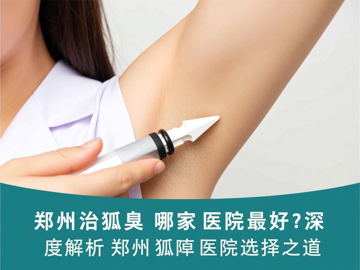 郑州治狐臭哪家医院最好？深度解析郑州狐臭医院选择之道