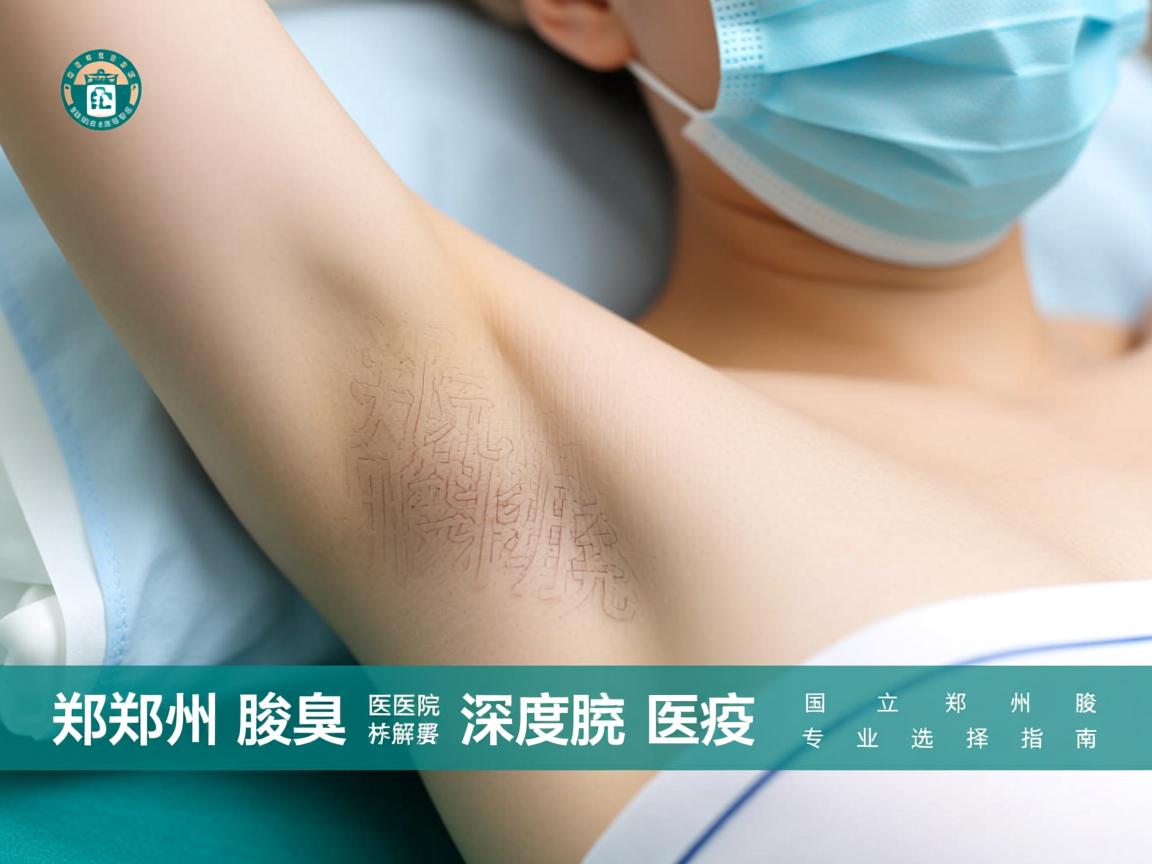 郑州腋臭医院深度解析，国立郑州腋臭医院的专业选择指南