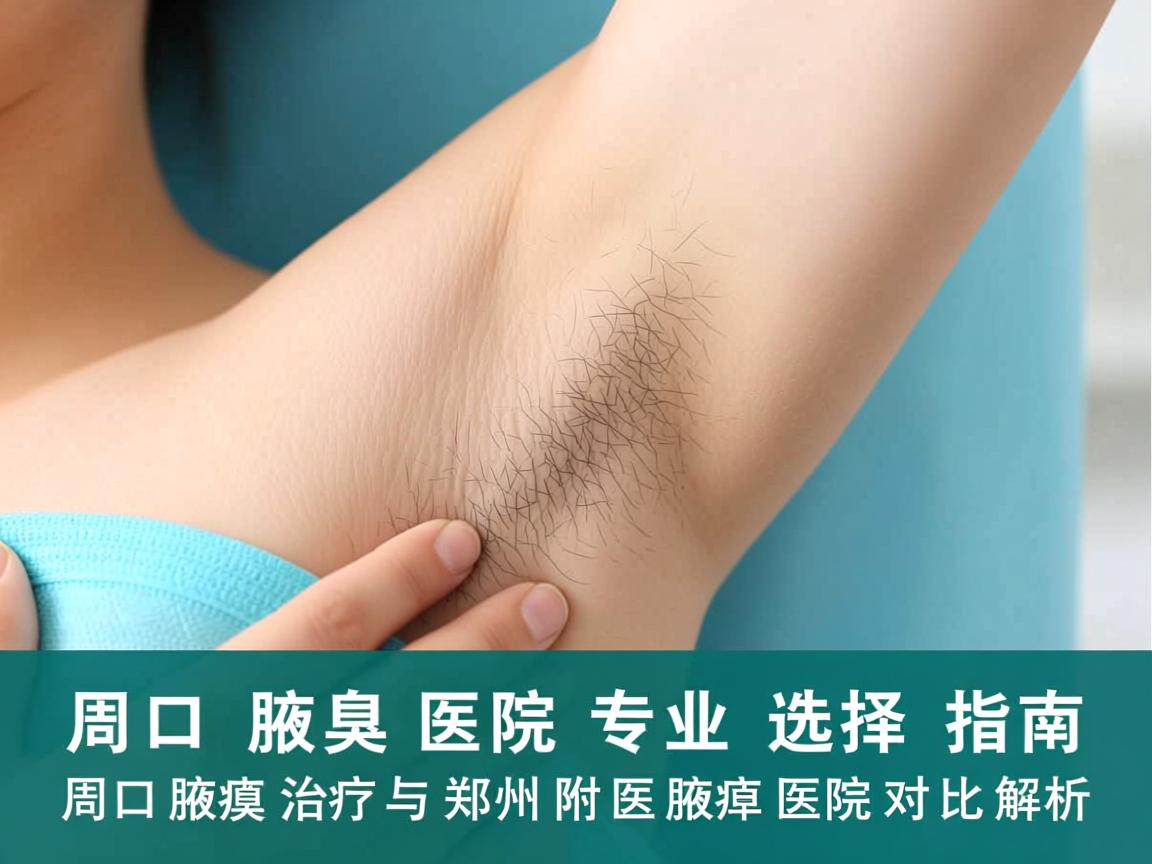 周口腋臭医院专业选择指南,周口腋臭治疗与郑州附医腋臭医院对比解析 周口腋臭医院专业选择指南,周口腋臭治疗与郑州附医腋臭医院对比解析