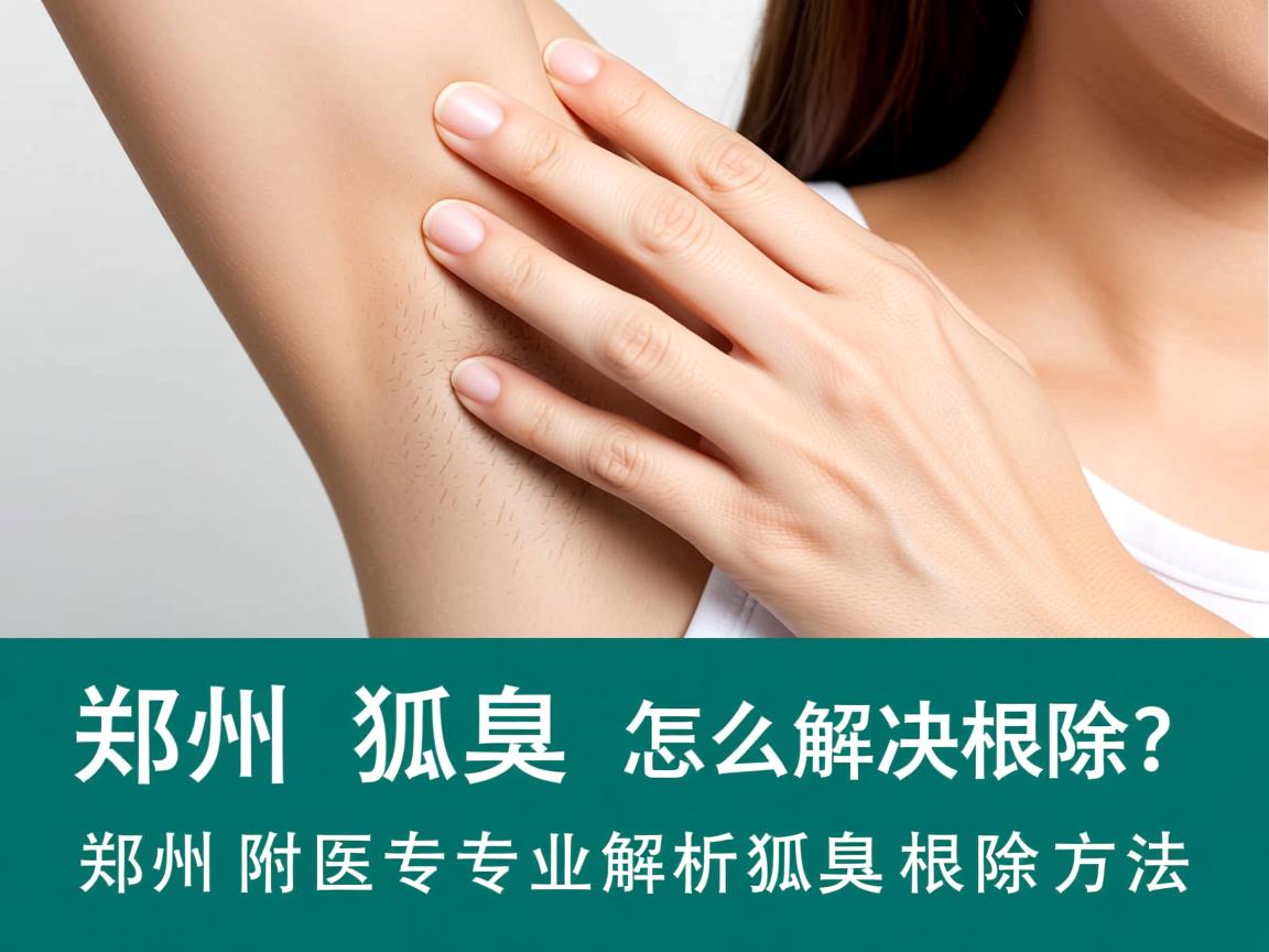 郑州狐臭怎么解决根除？郑州附医专业解析狐臭根除方法