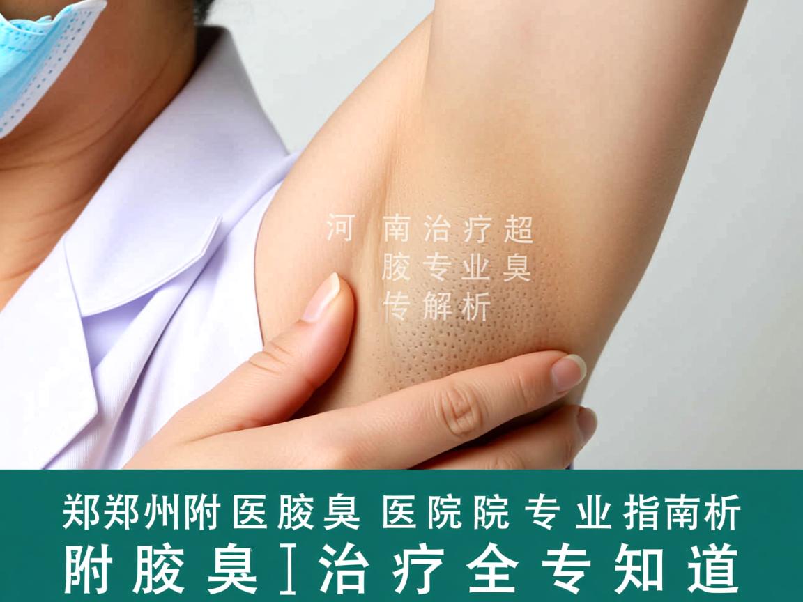 郑州附医腋臭医院专业解析，河南治疗腋臭超专业指南，腋臭治疗全知道