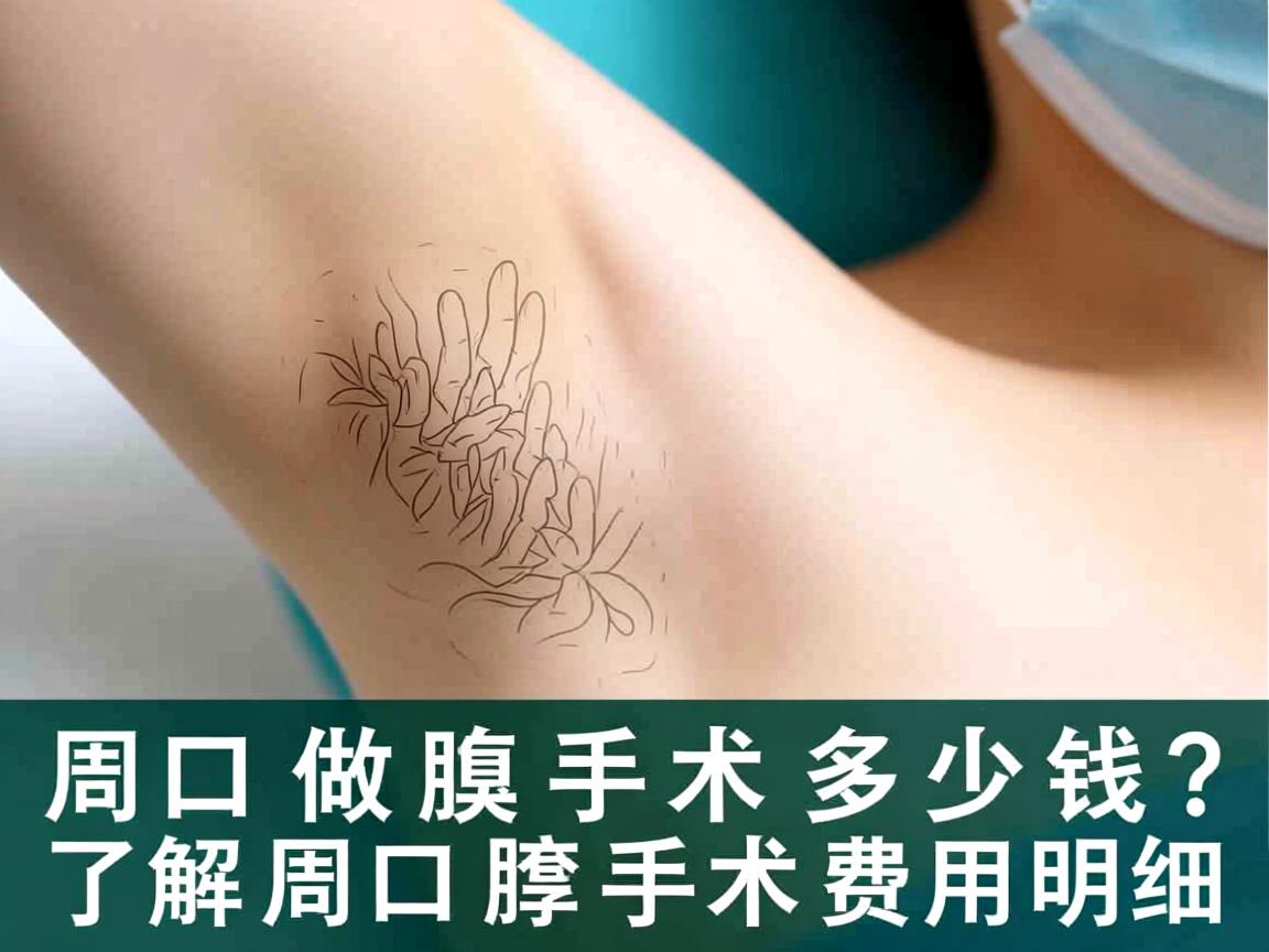 周口做腋臭手术多少钱？了解周口腋臭手术费用明细
