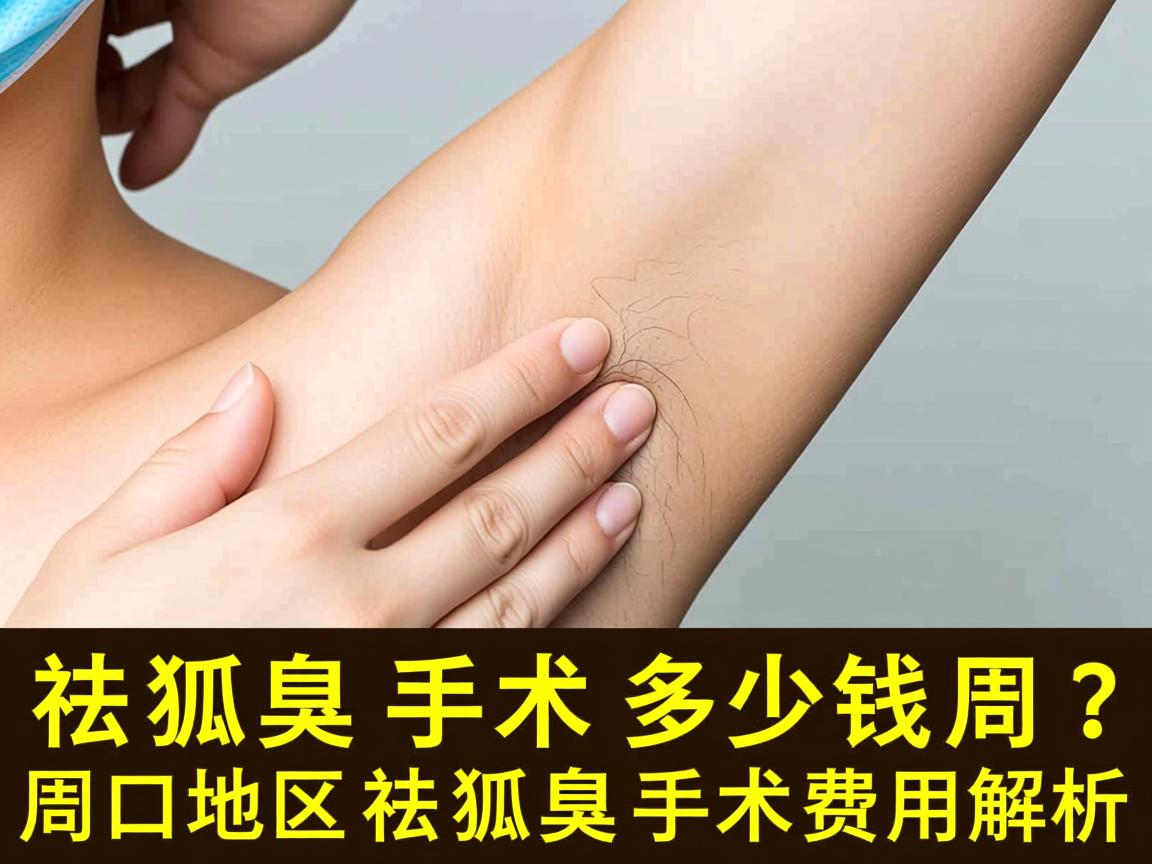 祛狐臭手术多少钱周口？周口地区祛狐臭手术费用解析
