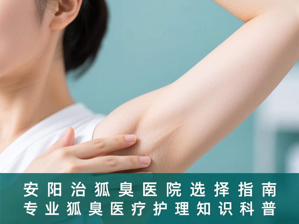 安阳治疗狐臭医院选择指南，专业狐臭医疗护理知识科普
