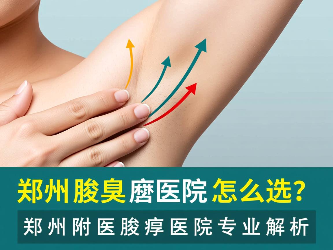 郑州腋臭医院怎么选？郑州附医腋臭医院专业解析