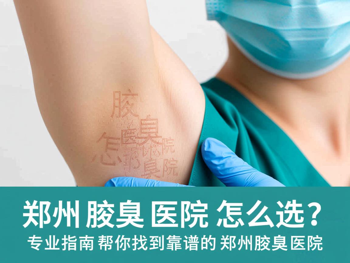郑州腋臭医院怎么选？专业指南帮你找到靠谱的郑州腋臭医院