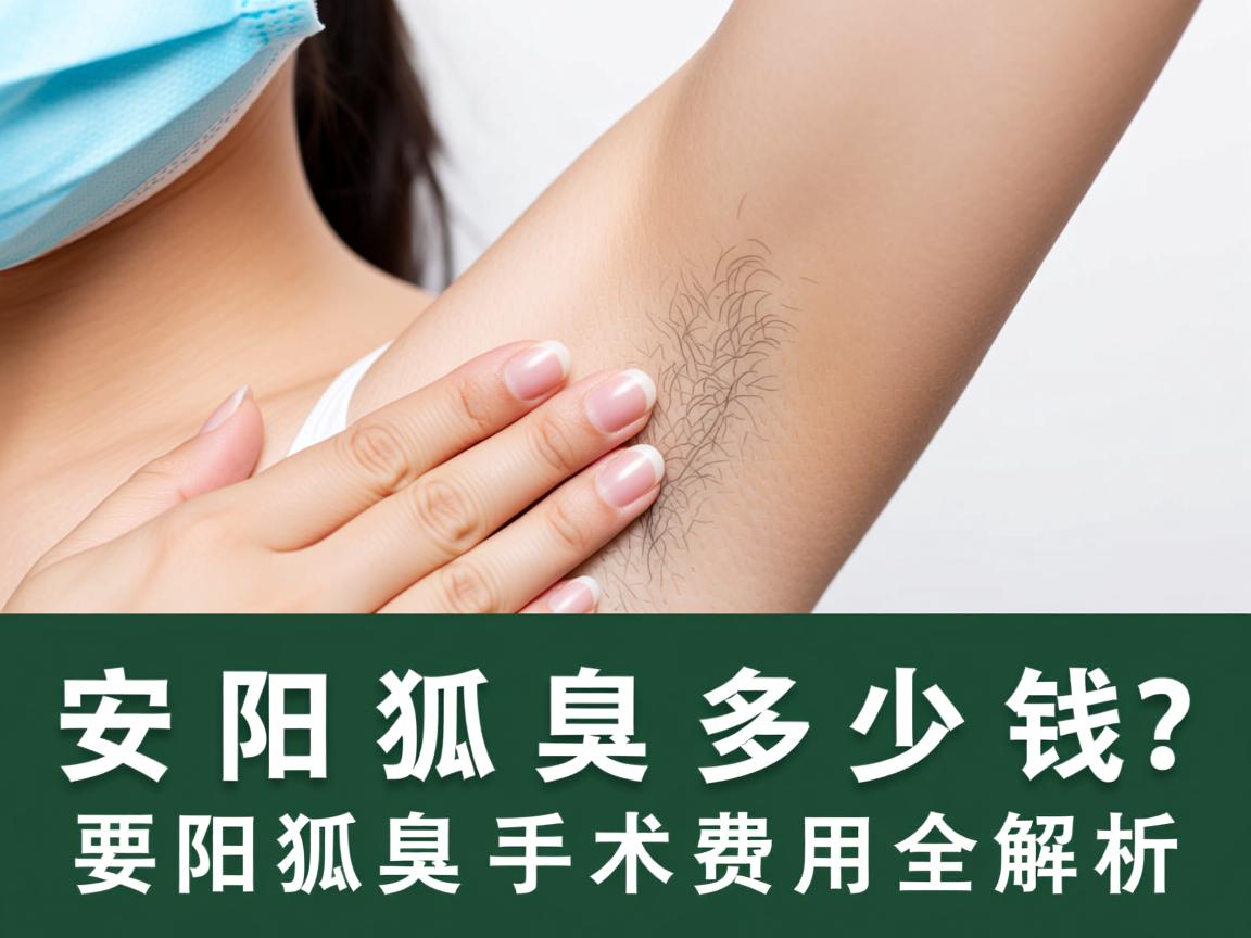 安阳狐臭多少钱？安阳狐臭手术费用全解析