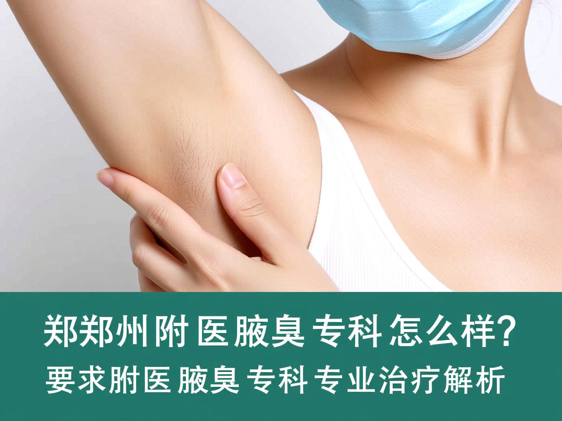 郑州附医腋臭专科怎么样?郑州附医腋臭专科专业治疗解析 郑州附医腋臭专科怎么样?郑州附医腋臭专科专业治疗解析