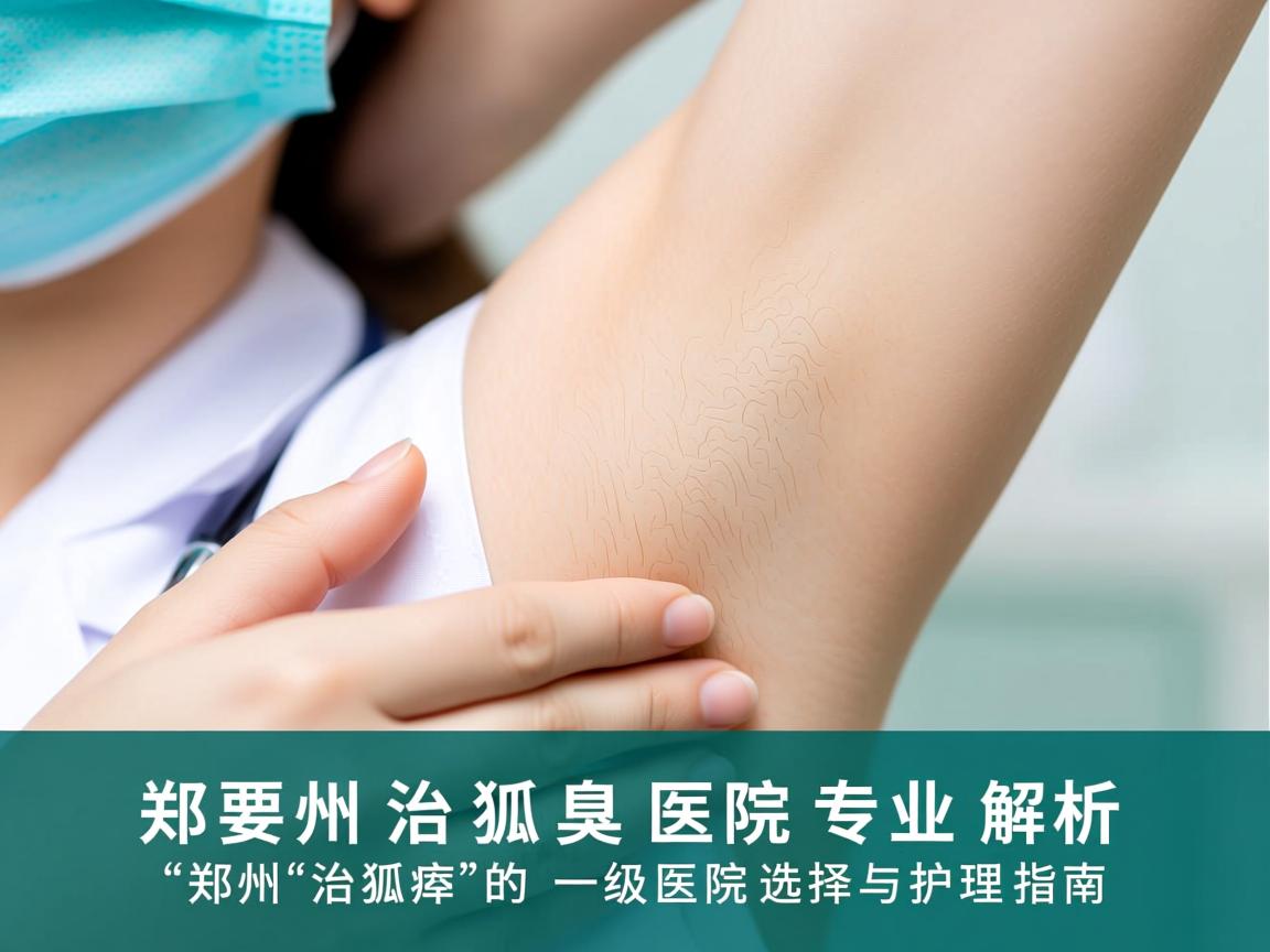 郑州治狐臭医院专业解析，郑州治狐臭的一级医院选择与护理指南