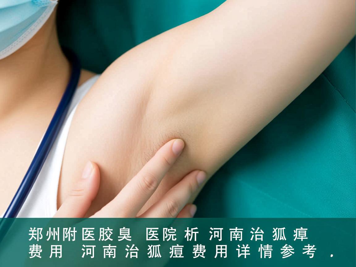 郑州附医腋臭医院解析，河南治狐臭费用，河南治狐臭费用详情参考