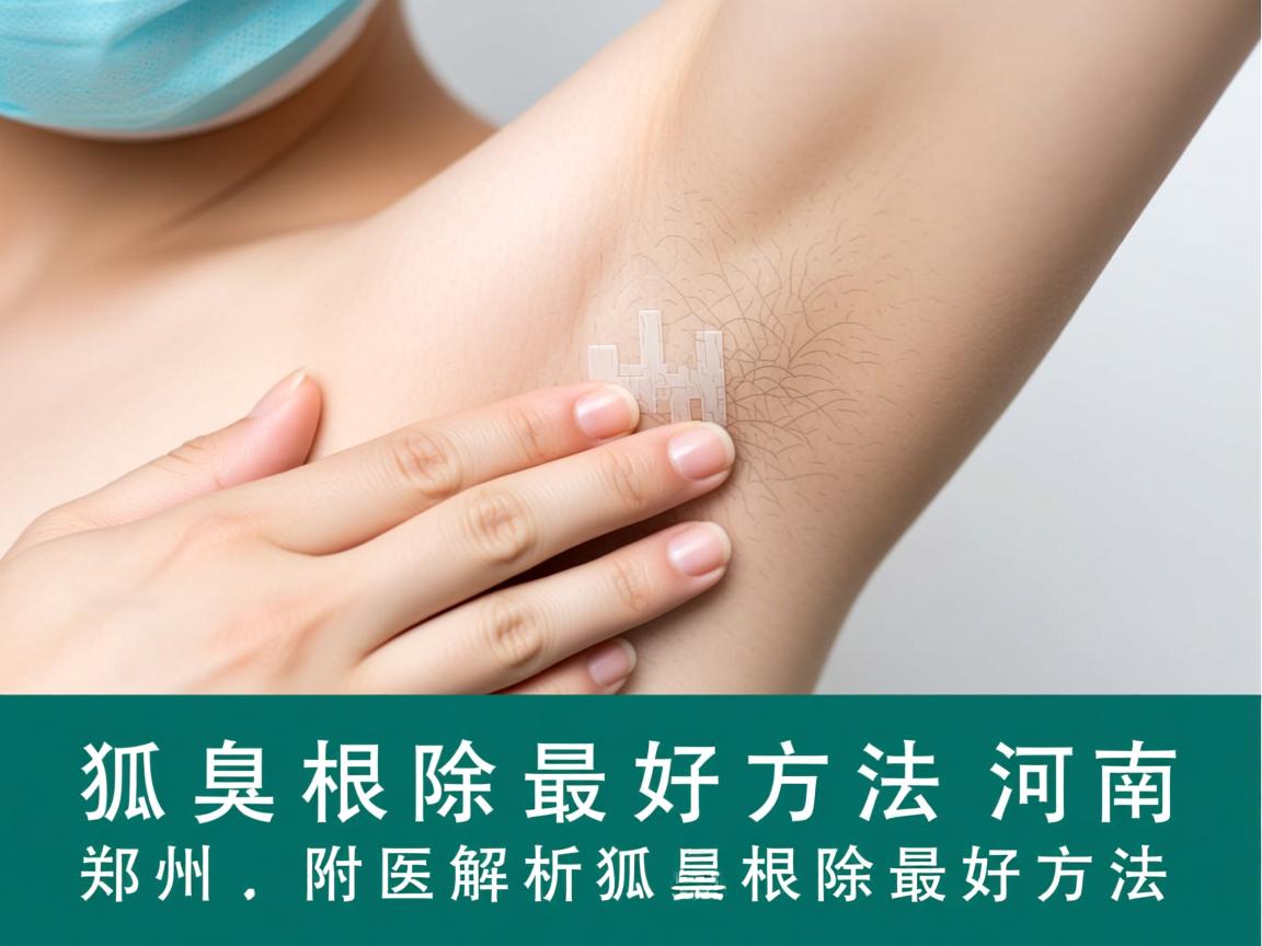 狐臭根除最好方法河南，郑州附医解析狐臭根除最好方法