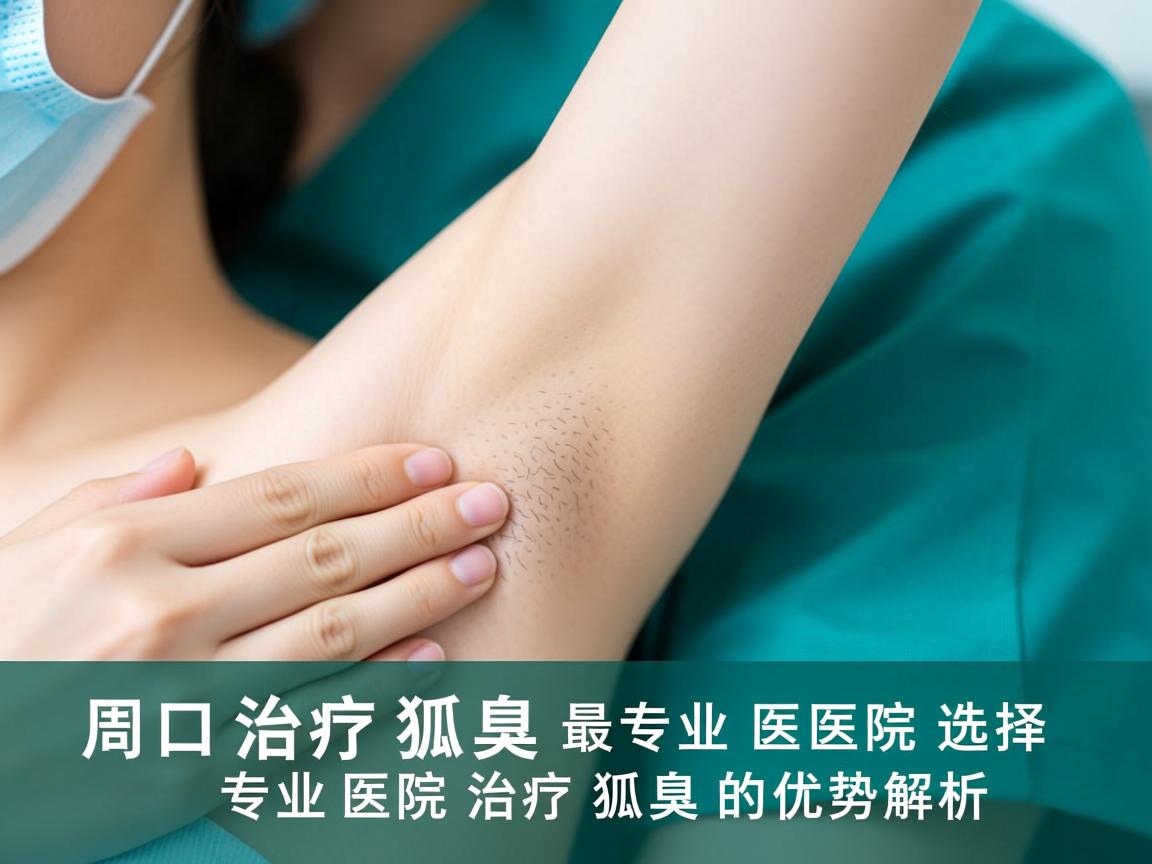 周口治疗狐臭最专业医院选择，专业医院治疗狐臭的优势解析