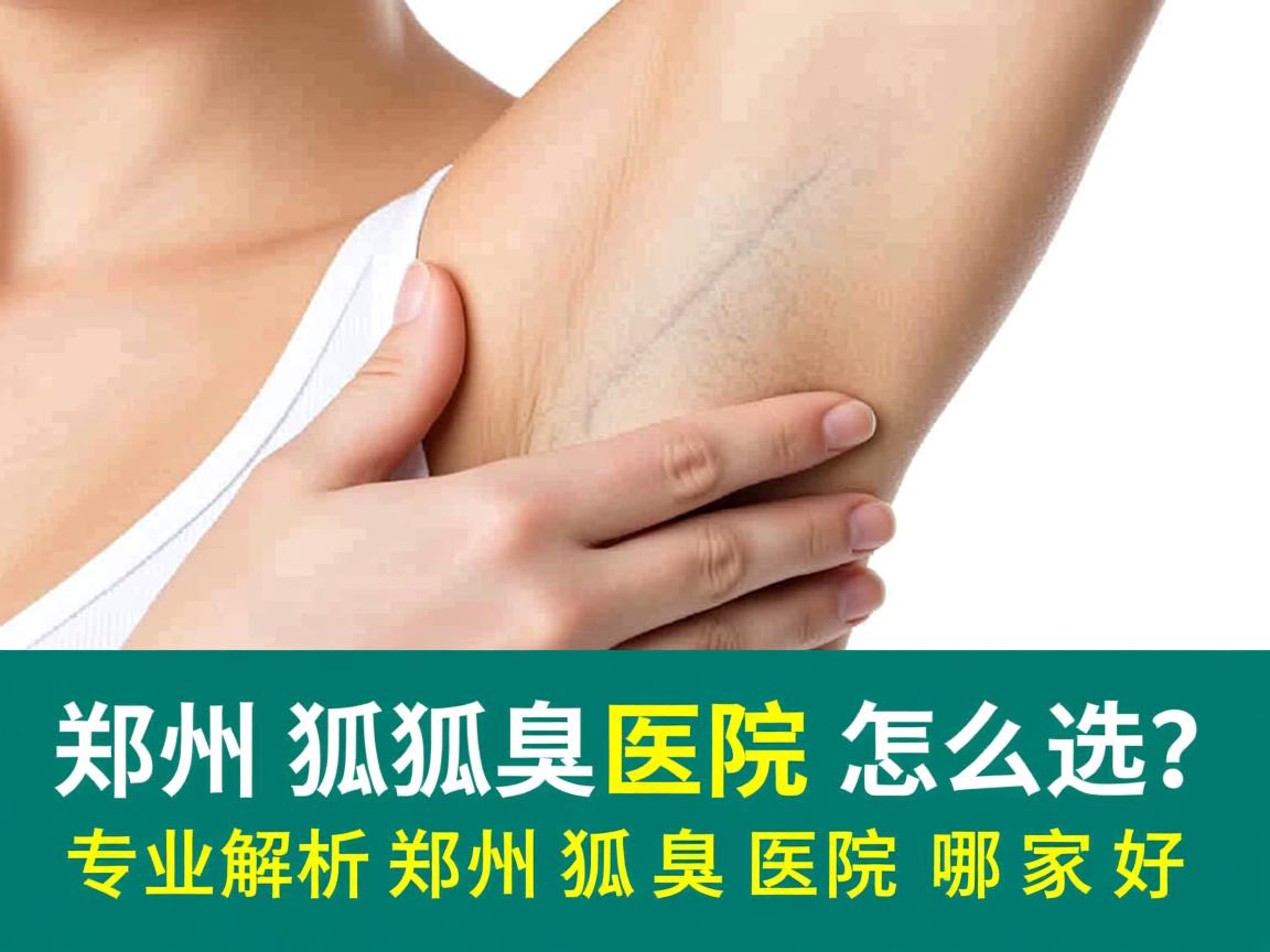 郑州狐臭医院怎么选？专业解析郑州狐臭医院哪家好
