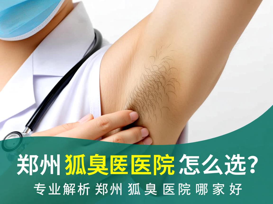 郑州狐臭医院怎么选？专业解析郑州狐臭医院哪家好
