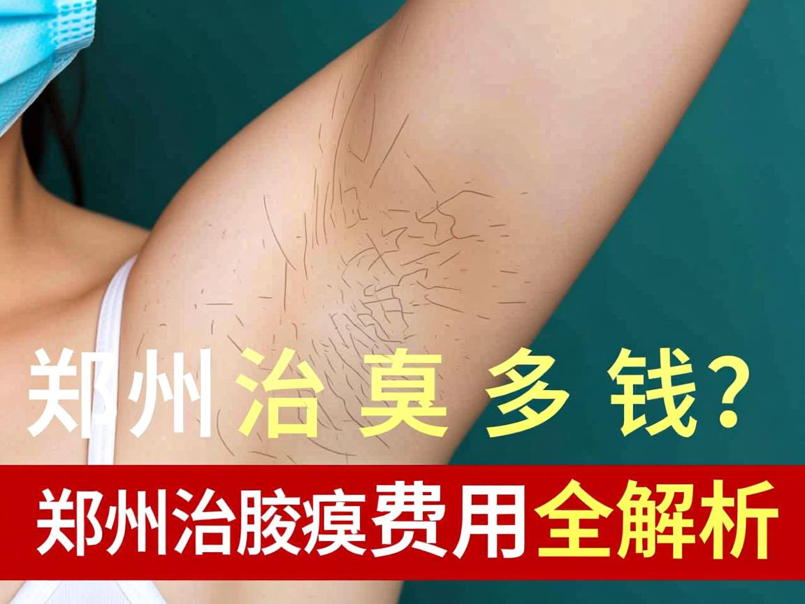 郑州治腋臭多钱？郑州治腋臭费用全解析