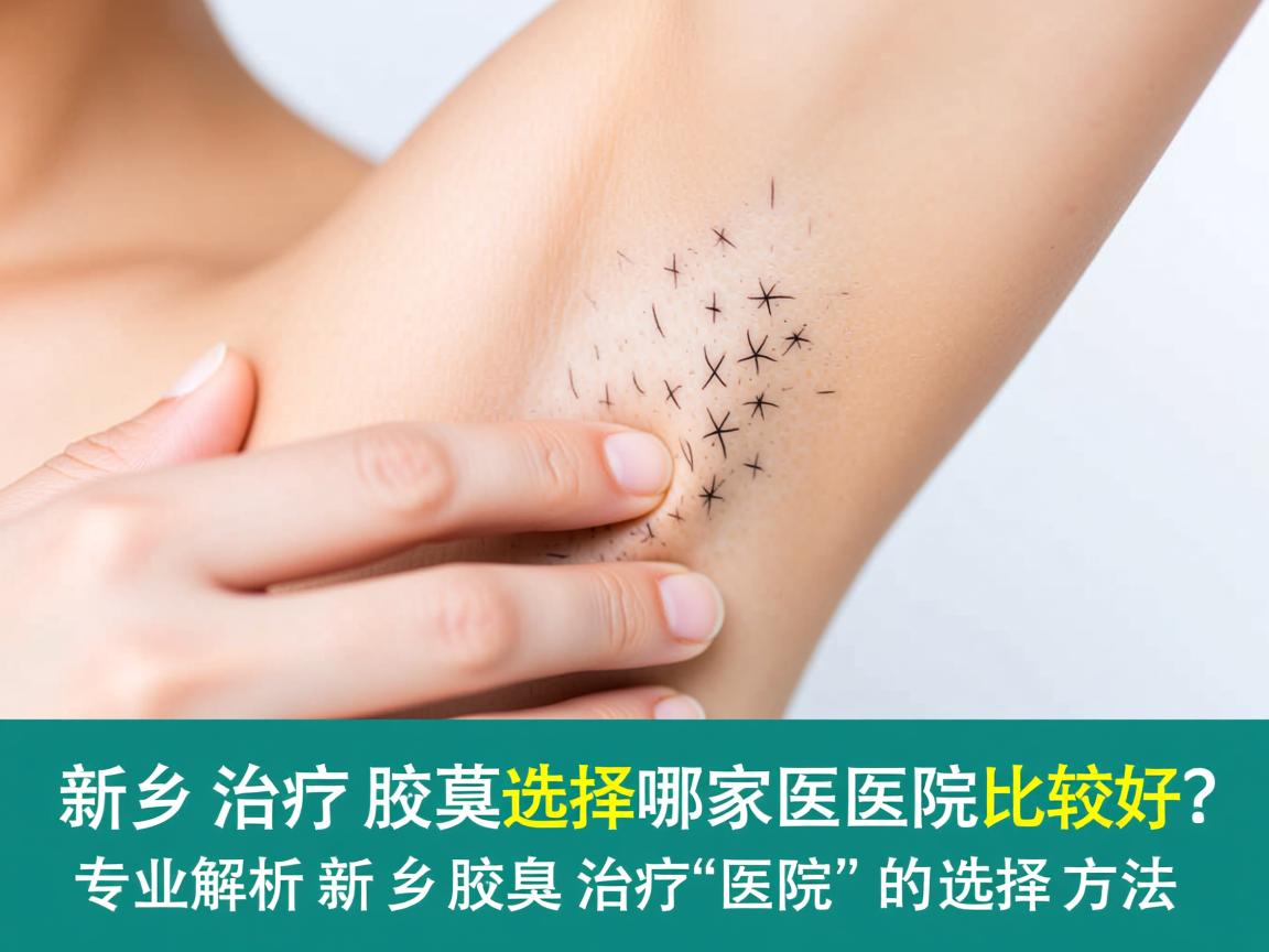 新乡治疗腋臭选择哪家医院比较好？专业解析新乡腋臭治疗医院的选择方法