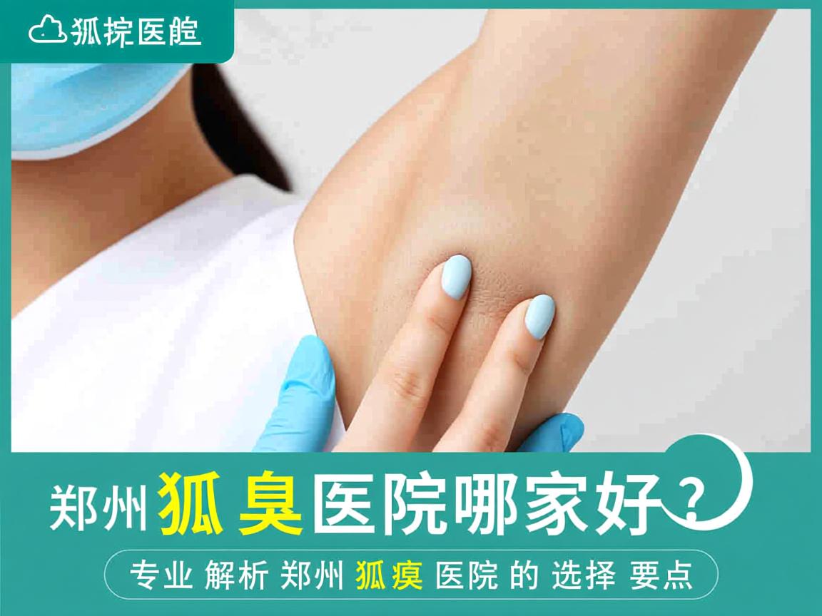 郑州狐臭医院哪家好？专业解析郑州狐臭医院的选择要点
