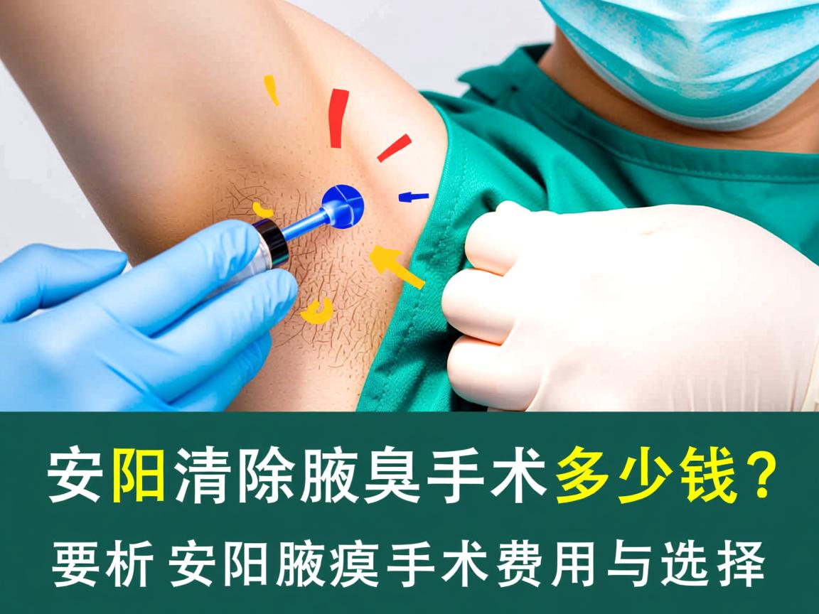 安阳清除腋臭手术多少钱?解析安阳腋臭手术费用与选择 安阳清除腋臭手术多少钱?解析安阳腋臭手术费用与选择