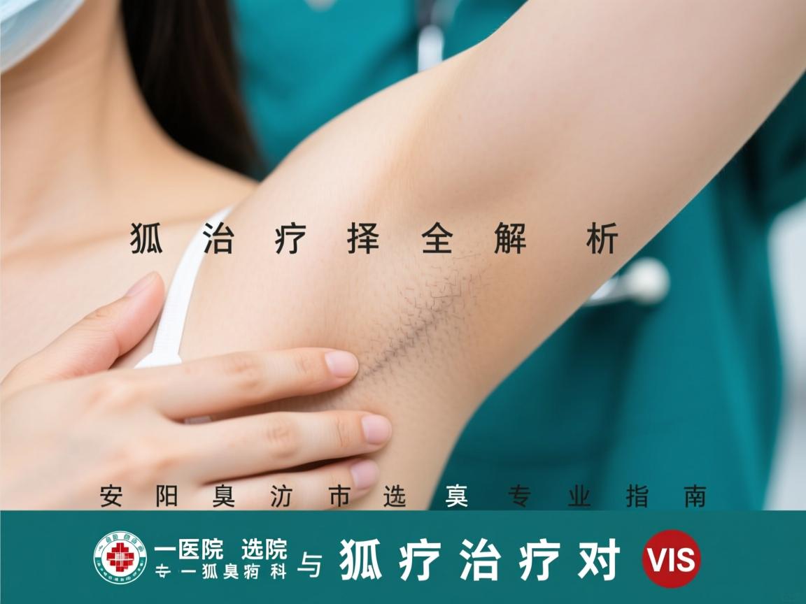 狐臭治疗选择全解析，安阳市一医院狐臭科专业指南与狐臭治疗对比