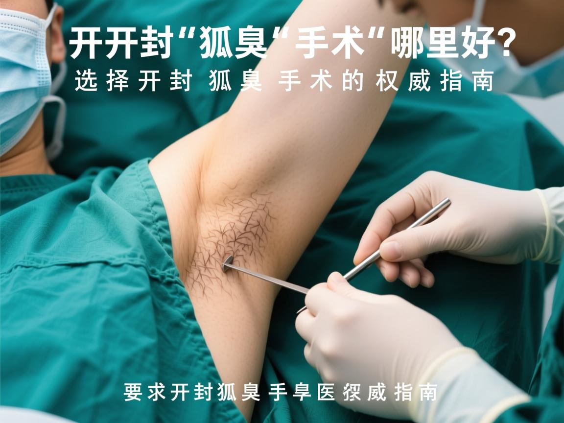 开封狐臭手术哪里好?选择开封狐臭手术的权威指南 开封狐臭手术哪里好?选择开封狐臭手术的权威指南