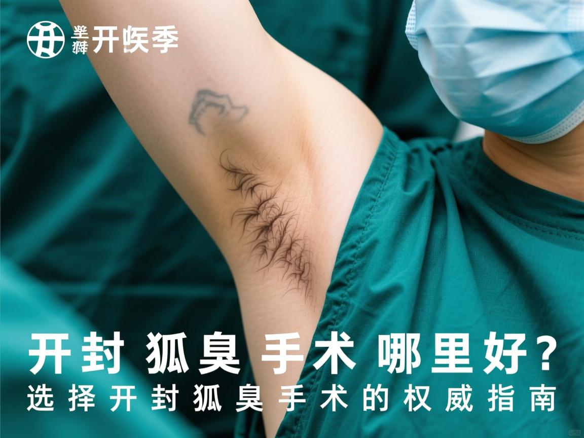 开封狐臭手术哪里好?选择开封狐臭手术的权威指南 开封狐臭手术哪里好?选择开封狐臭手术的权威指南
