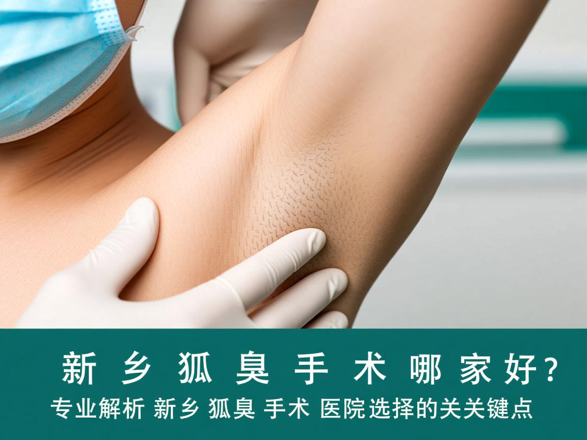 新乡狐臭手术哪家好？专业解析新乡狐臭手术医院选择的关键点