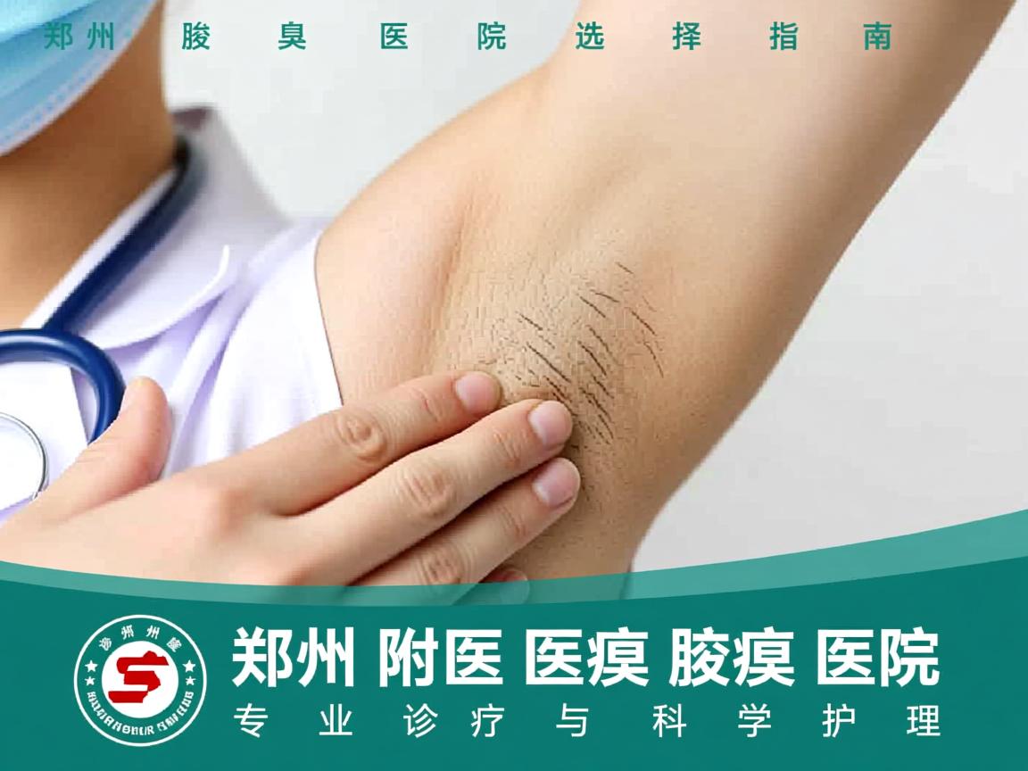 郑州腋臭医院选择指南，专业诊疗与科学护理的郑州附医腋臭医院