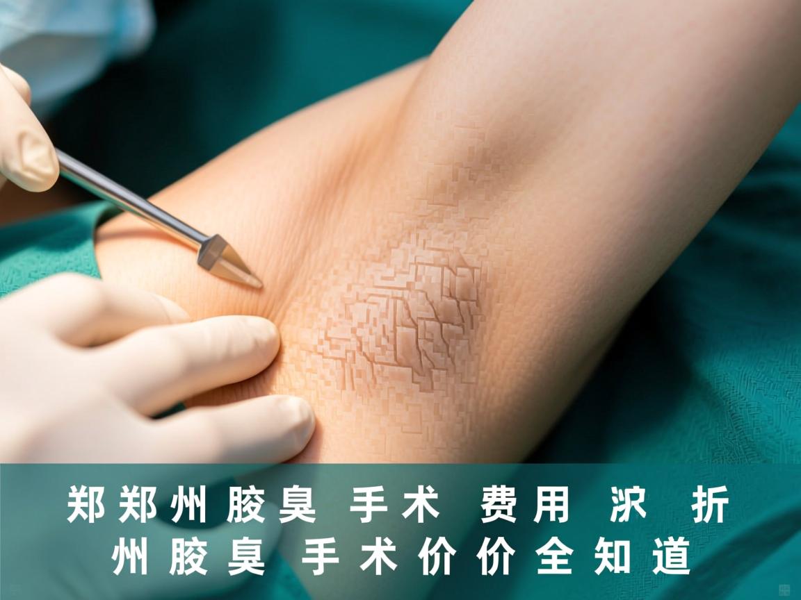 郑州腋臭手术费用解析，郑州腋臭手术价格全知道