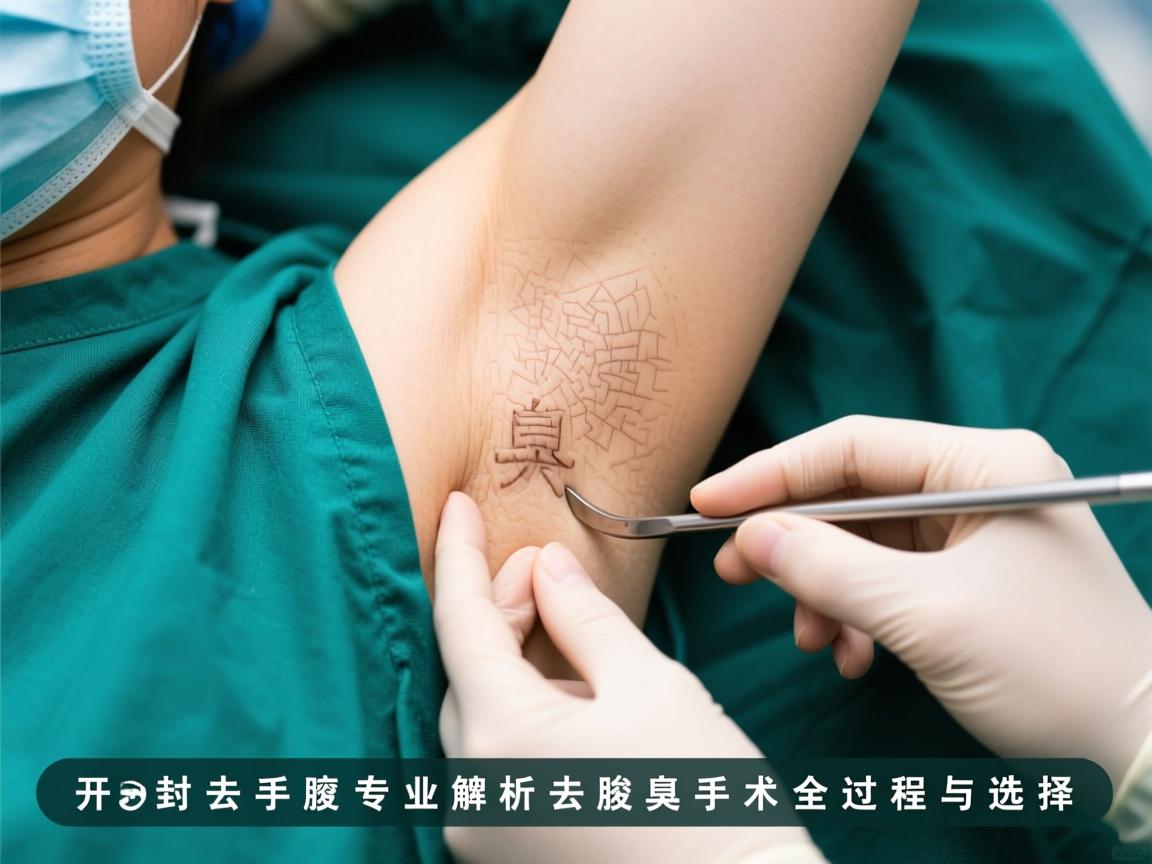开封去腋臭手术，专业解析去腋臭手术的全过程与选择