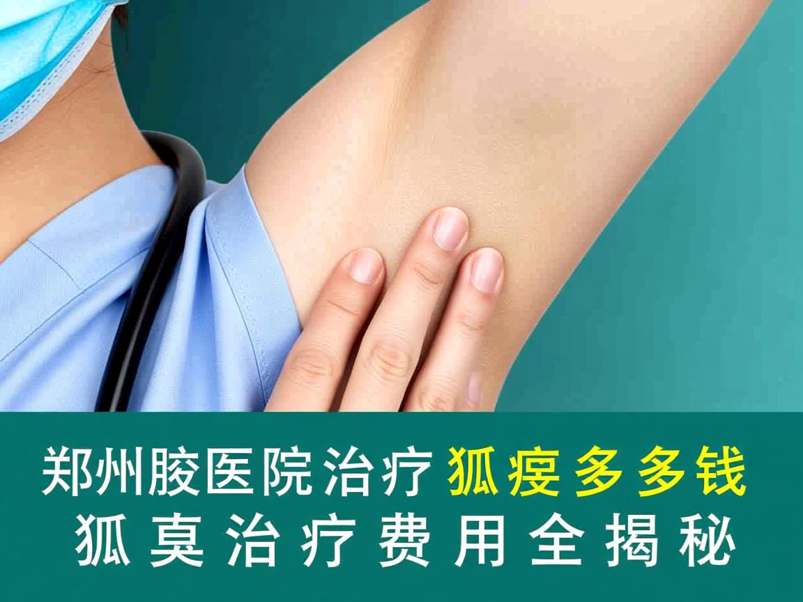 郑州附医腋臭医院解析，郑州附医医院治疗狐臭要多少钱，狐臭治疗费用全揭秘