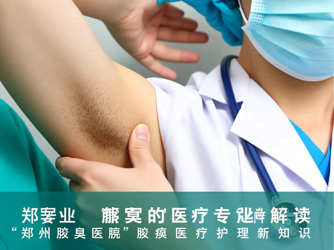 郑州腋臭医院专业解读，郑州腋臭医院的腋臭医疗护理新知识