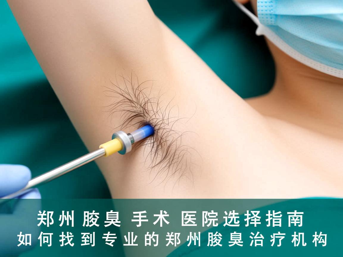 郑州腋臭手术医院选择指南,如何找到专业的郑州腋臭治疗机构 郑州腋臭手术医院选择指南,如何找到专业的郑州腋臭治疗机构