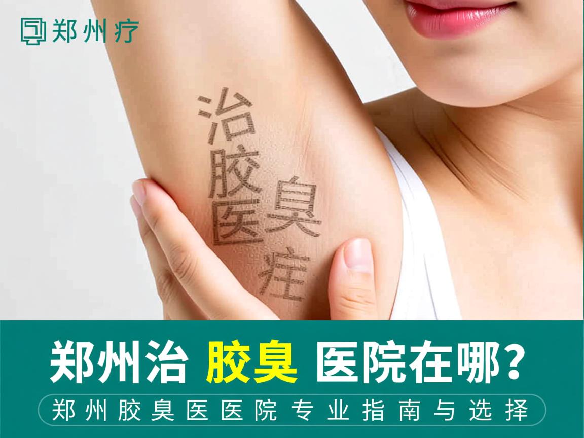 郑州治疗腋臭医院在哪？郑州腋臭医院专业指南与选择