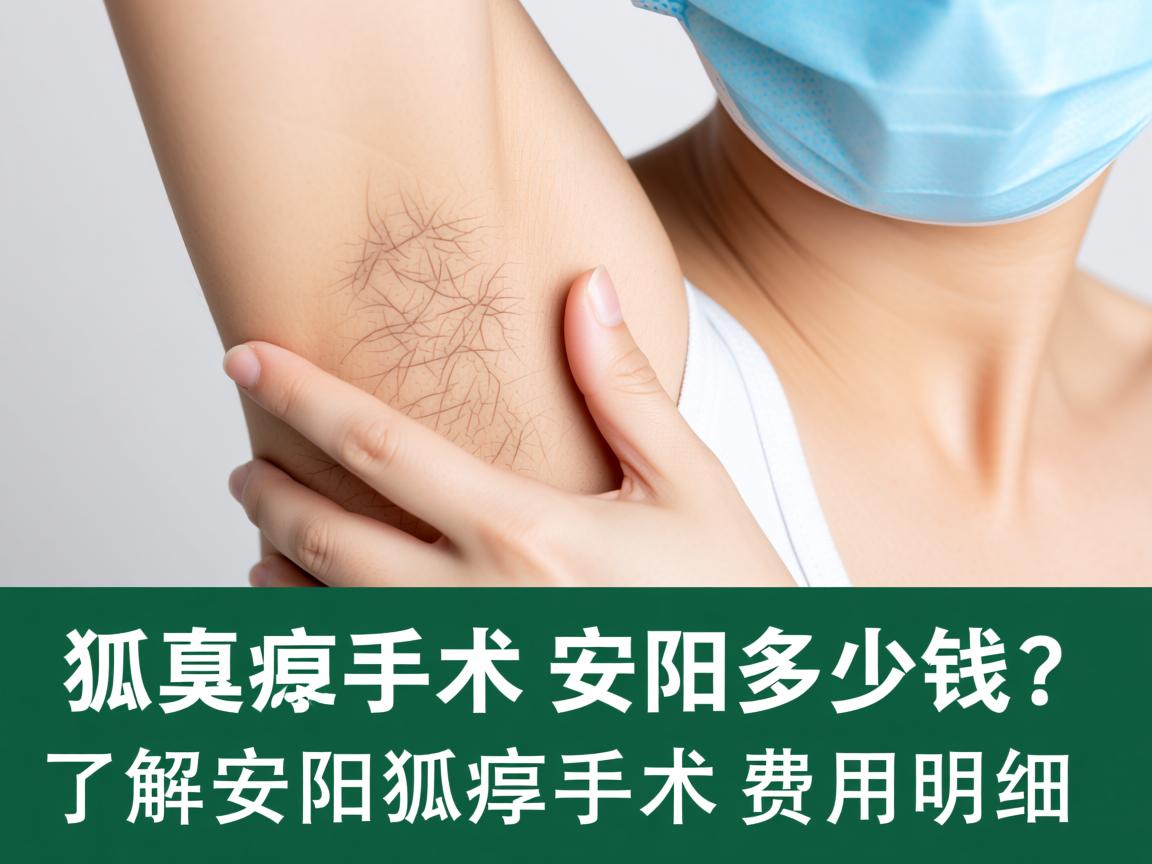 狐臭手术安阳多少钱？了解安阳狐臭手术费用明细