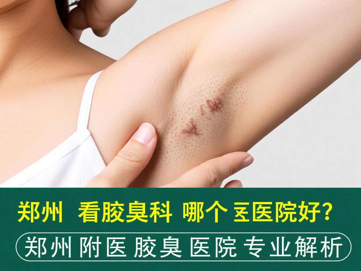 郑州看腋臭科哪个医院好？郑州附医腋臭医院专业解析