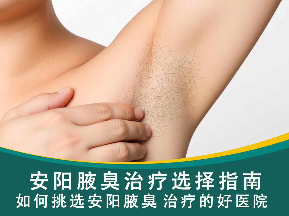 安阳腋臭治疗选择指南，如何挑选安阳腋臭治疗的好医院
