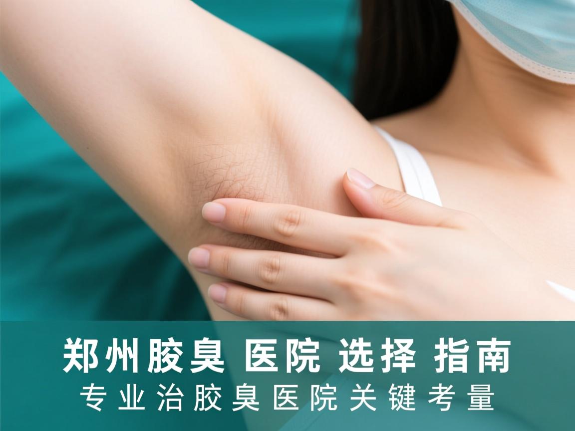 郑州治腋臭医院选择指南，专业治腋臭医院的关键考量